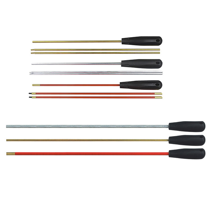 3-секційні стрижні для чищення пістолета з пластиковою ручкою