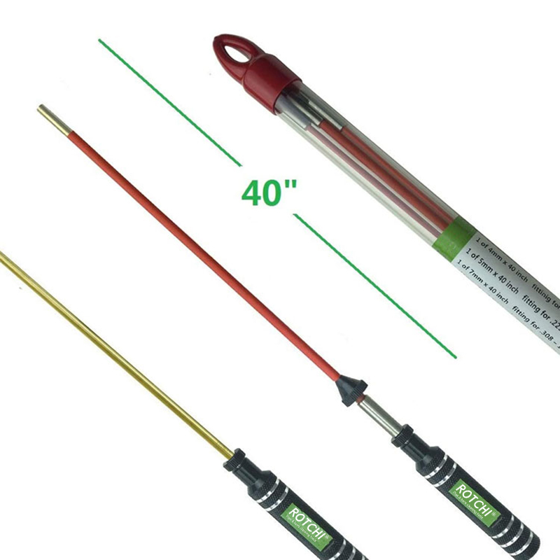 Алюмінієва ручка, що швидко обертається, стрижень для чищення пістолета з ПВХ