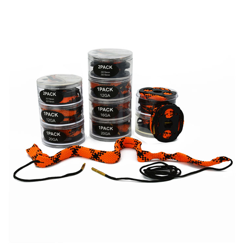 Багатошаровий пакет з мотузкою для чищення ствола