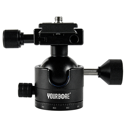 Кронштейн штатива для стрільби з подвійною щелепою закритого кріплення для зброї з отворами для гвинтів Arca Swiss Guide Rail, кронштейн із кульовою головкою штатива